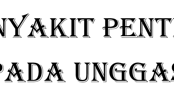 Penggolongan Penyakit Pada Unggas